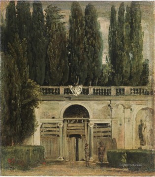  diego Pintura al %C3%B3leo - Villa Medici Gruta Logia Fachada 1630 Diego Velázquez
